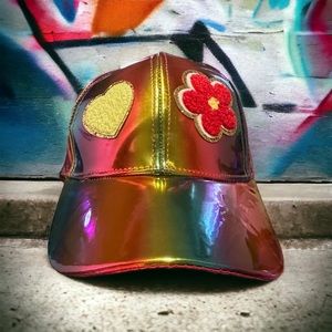 Holographic Multicolor Baseball Cap